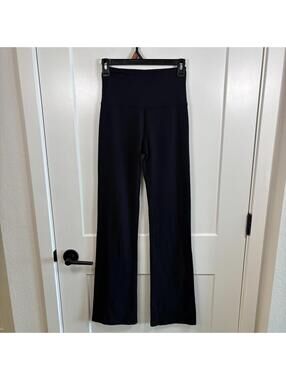 Beyond Yoga Flare Leggings Womens Small Black Bootcut Yoga Pants Pilates Yoga